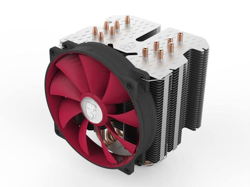 Кулер DeepCool REDHAT (Soc-AMD/1150/1155/1156/2011/ 4pin 12-31dB Al+Cu 250W 1079g screw ultra-silent)