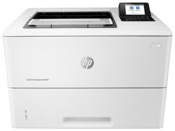 Принтер HP LaserJet Enterprise M507dn 1PV87A A4, 43 стр/мин, дуплекс, 512Мб, USB, LAN (замена F2A69A M506dn)