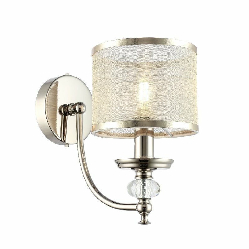 Светильник настенный ST-Luce Никель/Золотистый E14 1*40W, ST LUCE, SL1750.101.01