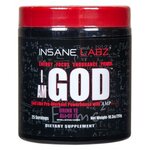 Insane Labz I Am God, 291-298 г / 25 порций, Drink Ye All Of It / Пей До Дна (Виноград), 291 г - изображение