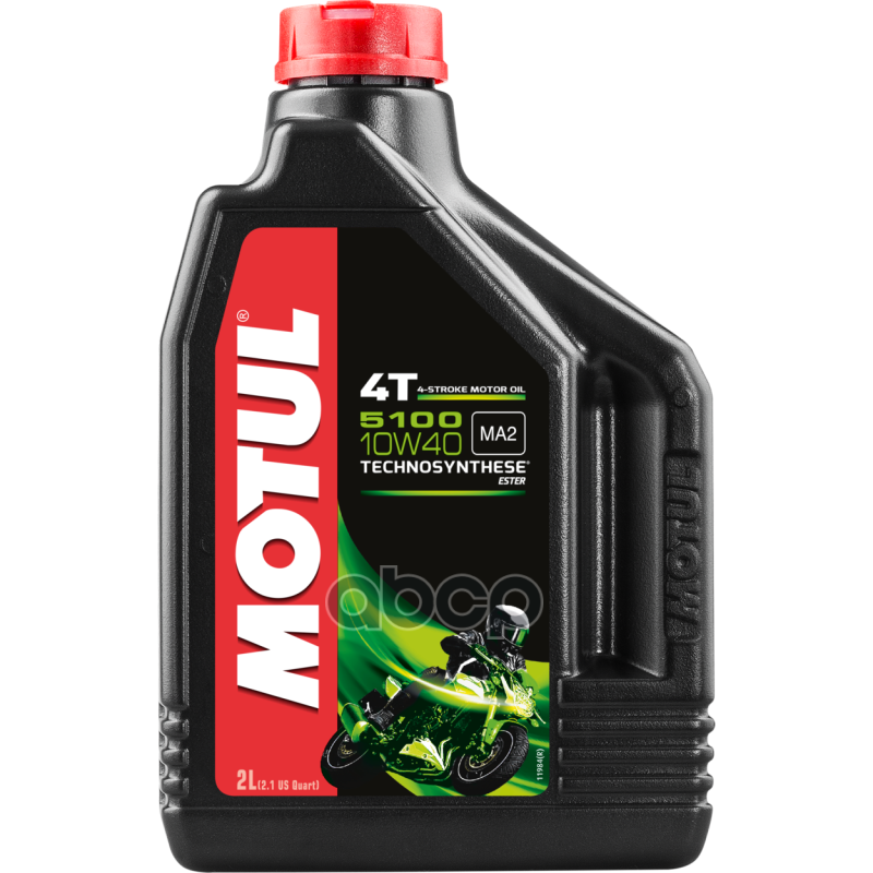 Моторное Масло 5100 4t 10w-40 2л 104067 MOTUL арт. 104067