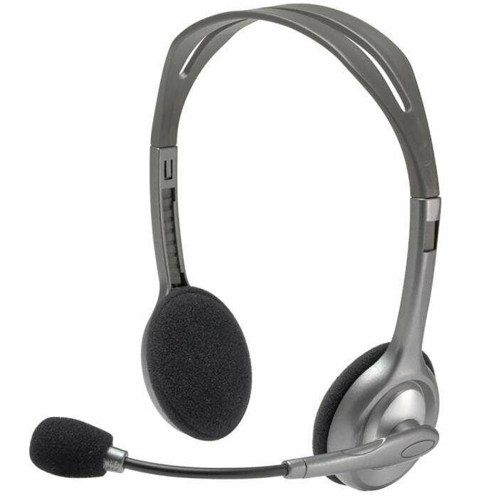 Наушники Logitech Headset H111, Stereo, mini jack 3.5mm, [981-000593]