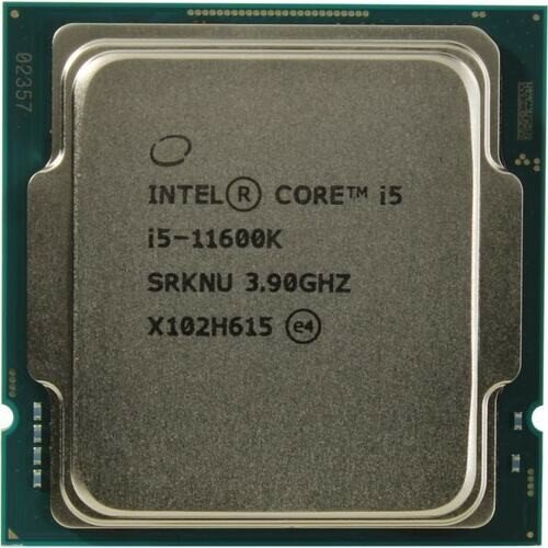 Intel CPU Core i5-11600K Rocket Lake BOX 3.9GHz, 12MB, LGA1200