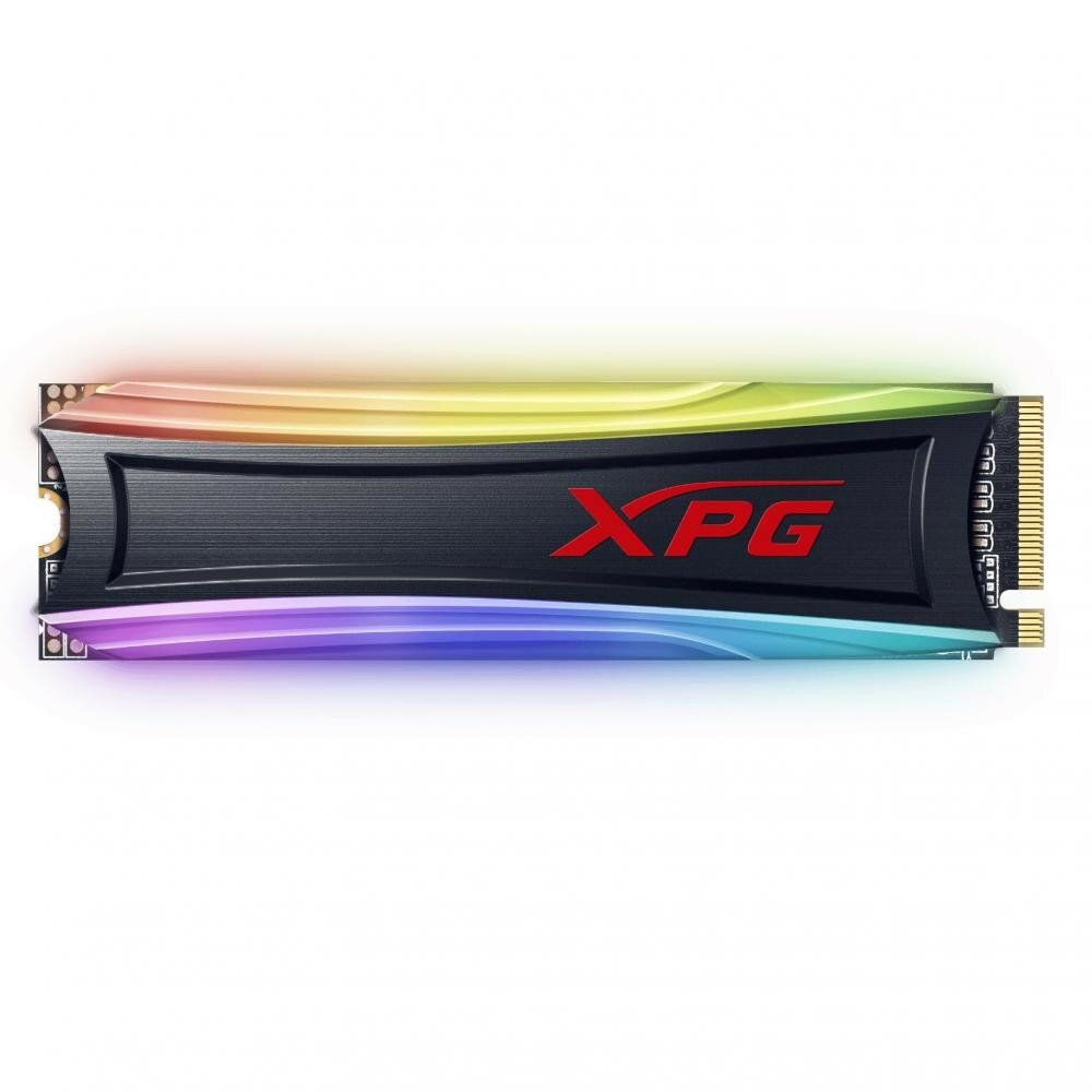 Накопитель SSD A-Data PCI-E x4 256Gb AS40G-256GT-C S40G RGB M.2 2280