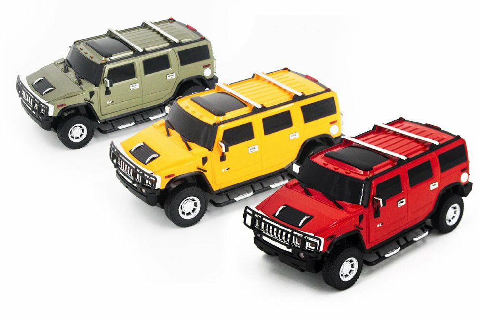 фото Машина MZ Hummer H2 на радиоуправлении красный 27020