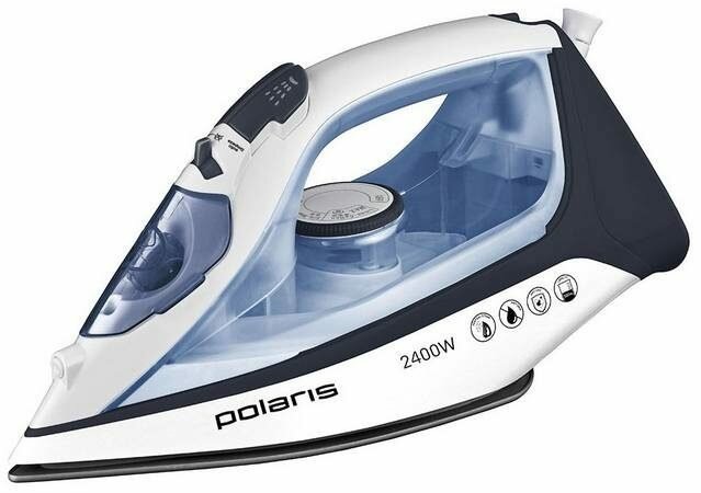 Утюг Polaris PIR 2483 K белый/синий