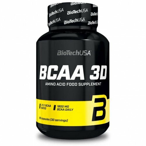 БЦАА 3Д / BCAA 3D BioTech 90 капс.