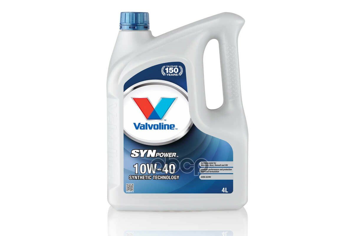 Valvoline Valvoline^872260 Масло Моторное Valvoline Synpower 10w40 4л.