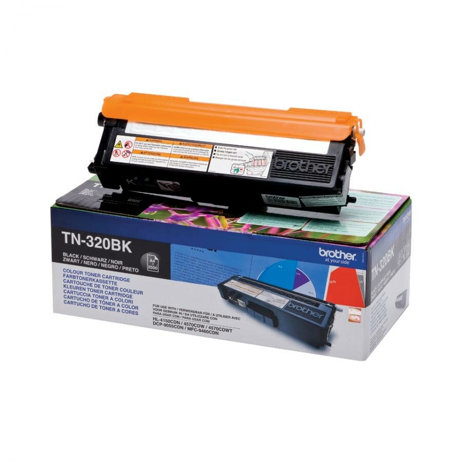 Картридж Brother TN320M для Brother HL4140/4150/4570/DCP9055/9270/MFC9460/9465/9970, пурпурный