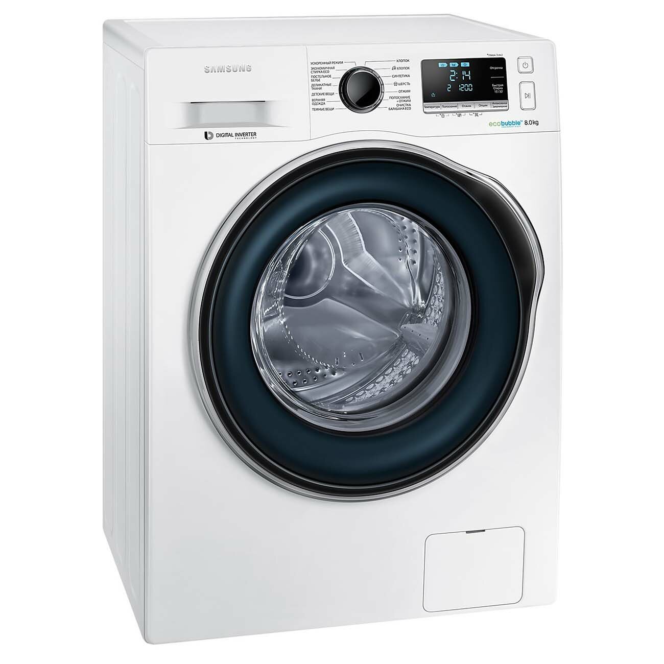 Стиральная машина Samsung WW80J6210CWOLD - фотография № 3