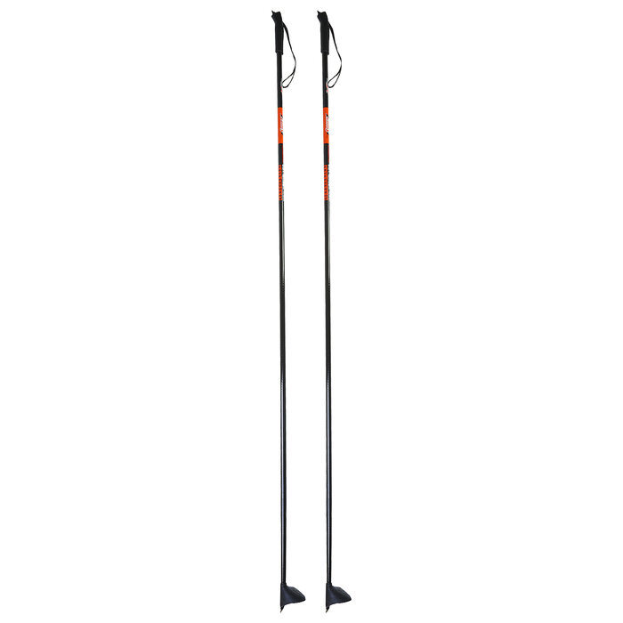 Палки лыжные стеклопластиковые, 170 см, цвета микс