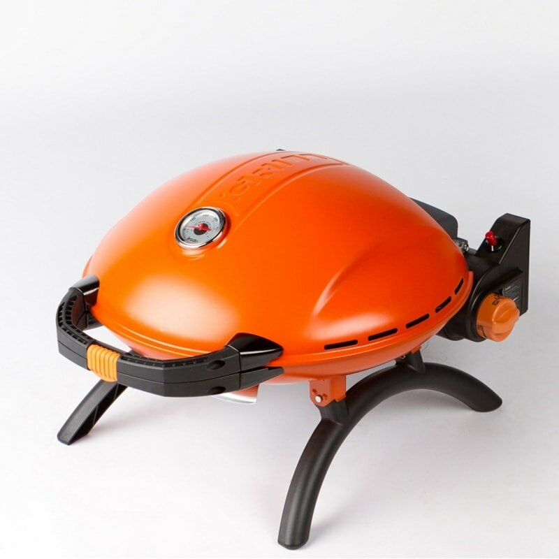 Газовый гриль O-GRILL 800T orange + адаптер А - фотография № 2