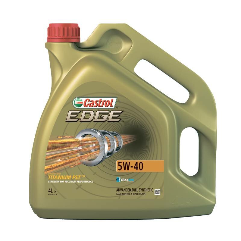 Масло моторное CASTROL EDGE Titanium FST 5W-40 4л A3/B4 синт. API SN/CF