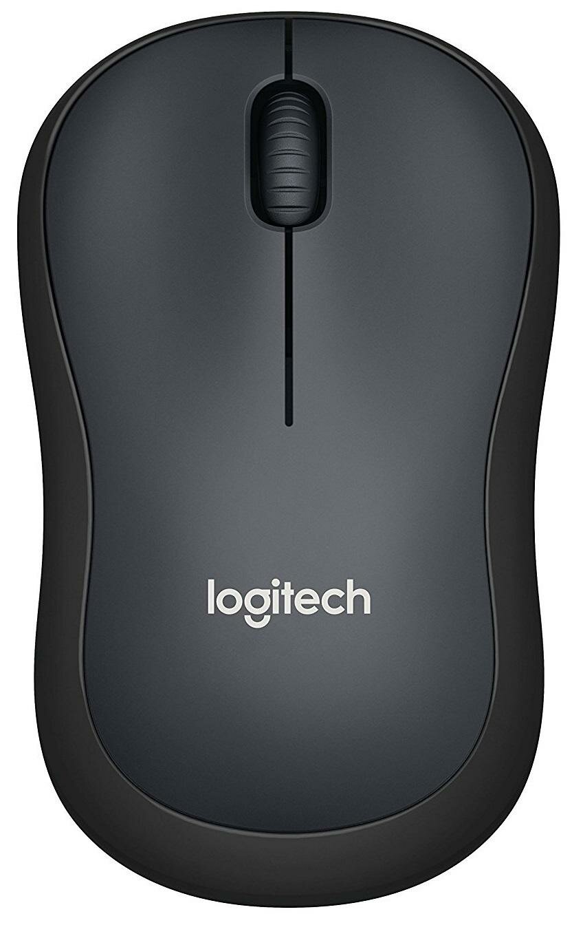 Мышь (910-004878) Logitech Wireless Mouse M220 SILENT Charcoal
