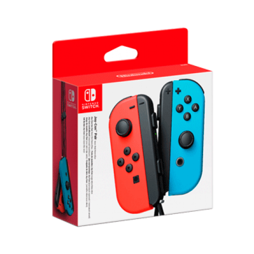 Геймпад Nintendo Joy-Con controllers Duo - Neon Red/Neon Blue (Nintendo Switch)