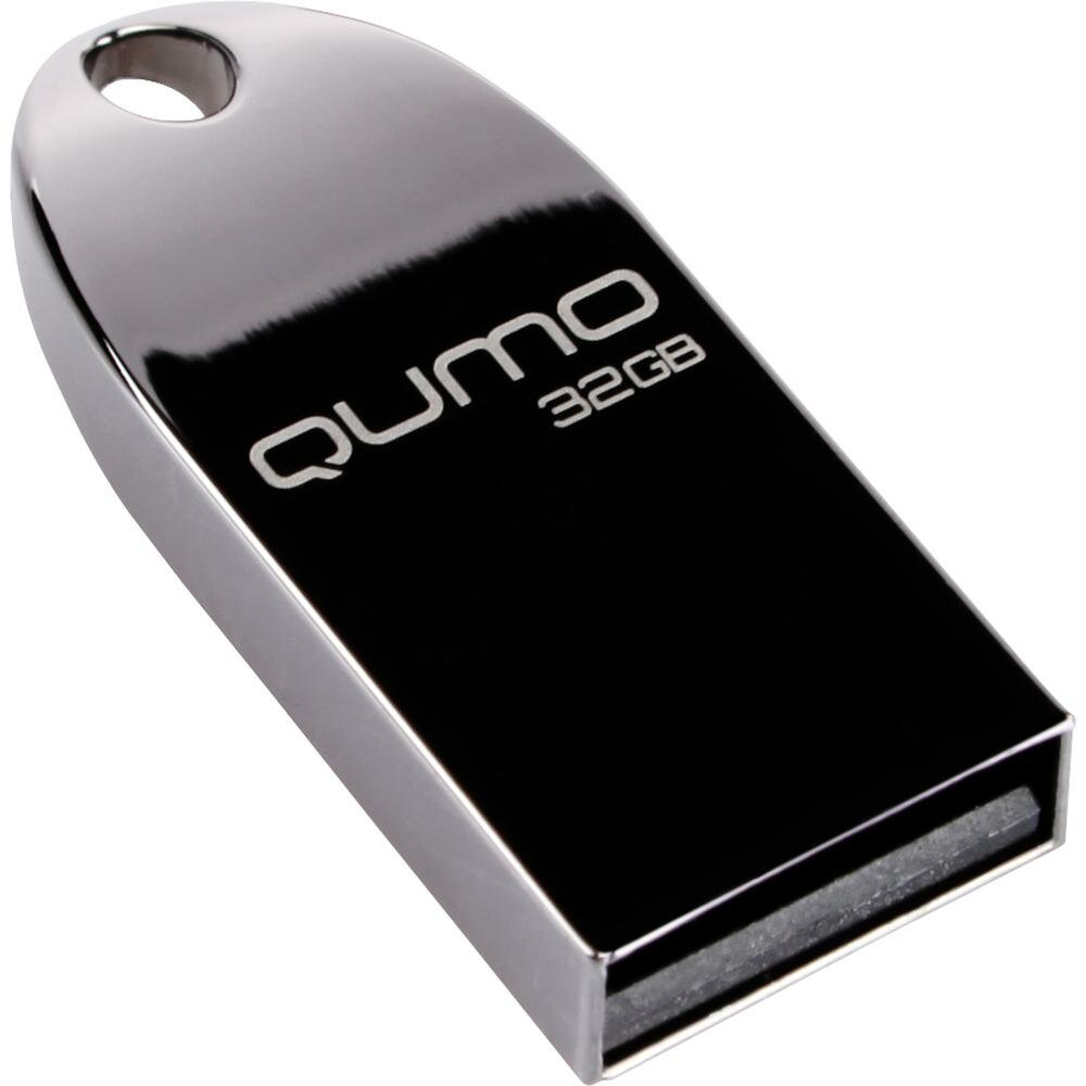 Флеш-диск 32GB Qumo Cosmo (QM32GUD-Cos-d USB 2.0 черный