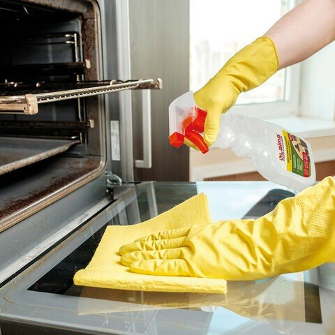 Средство для комплексной уборки кухни 500 мл LAIMA PROFESSIONAL, распылитель, 606377 - фотография № 5