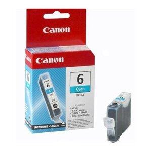 Canon Картридж Canon BCI-6 Cyan голубой 4706A002