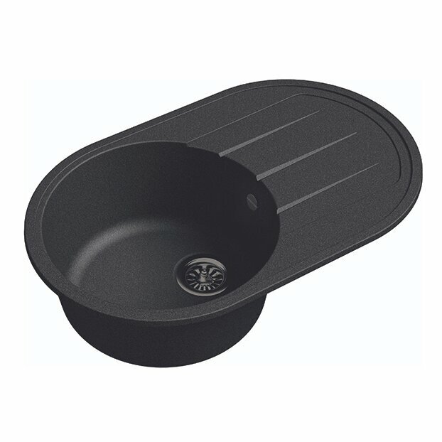 Кухонная мойка Ewigstein Elegant R50F черный