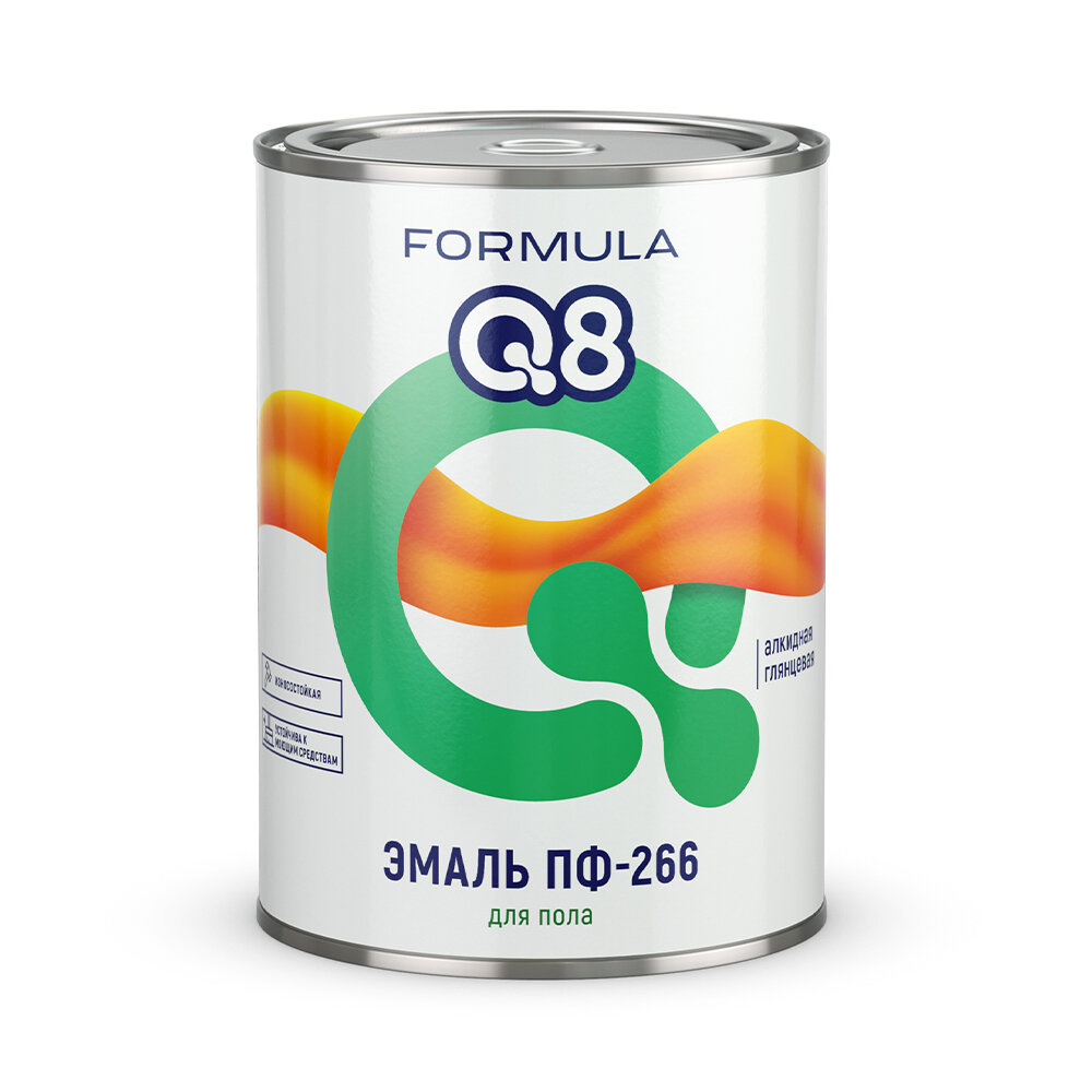 Эмаль алкидная (А) Formula Q8 ПФ-266