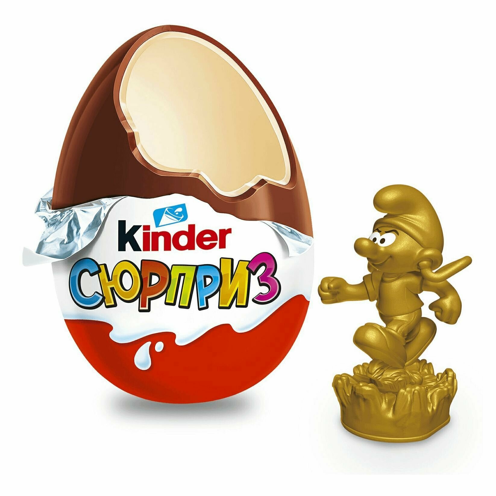 Яйцо, "Kinder Сюрприз", из молочного шоколада, с игрушкой, 20г 6 шт - фотография № 2