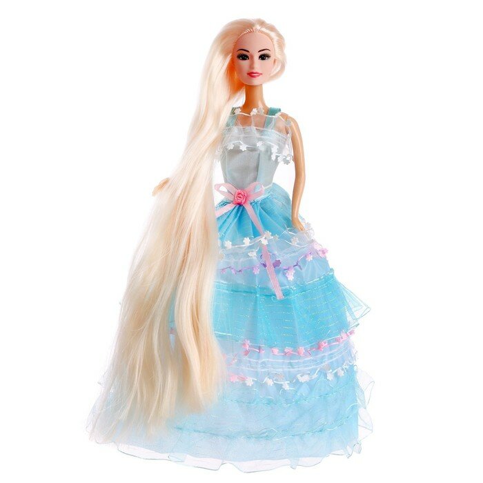 Кукла-модель "Елена" в платье, длинные волосы