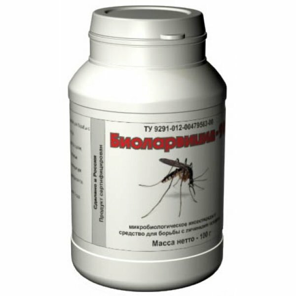 Уничтожитель личинок комаров биологический "Биоларвицид-100" - фотография № 3