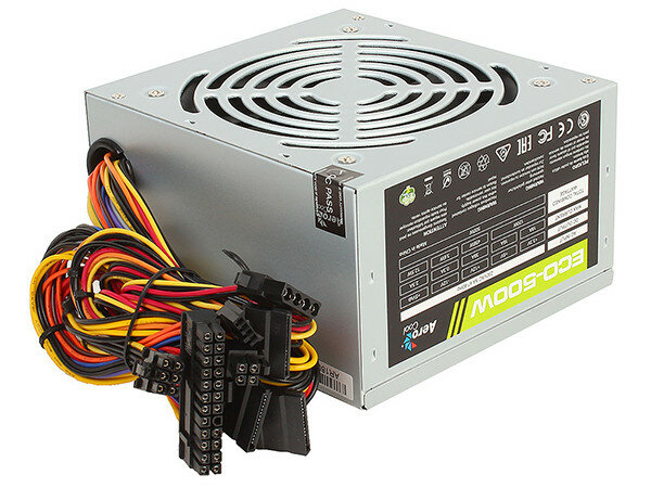 Блок питания Aerocool 500W Retail ECO-500W