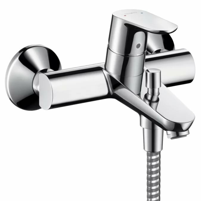 Смеситель для душа hansgrohe Focus E2 31940000 нажимной