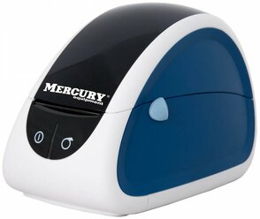 Термопринтер липких этикеток Mertech LP58 Eva RS232-USB White & blue