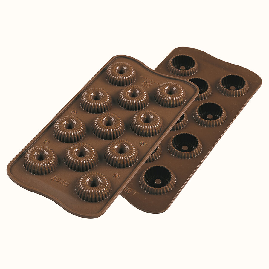 Форма для приготовления конфет choco crown 11 х 21 см силиконовая - фотография № 1