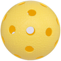 Мяч для флорбола MR-MF-Va, пластик, IFF Approved, цвет жёлтый