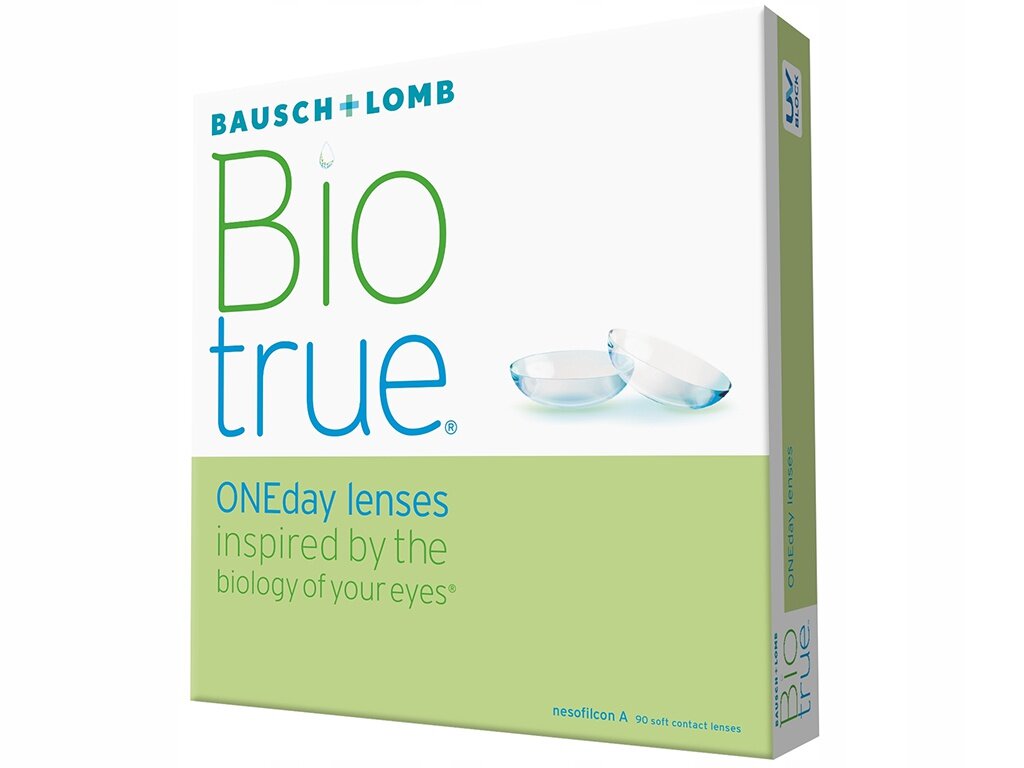 Контактные линзы Bausch & Lomb Biotrue Oneday (90 линз / 8.6 / -0.75)