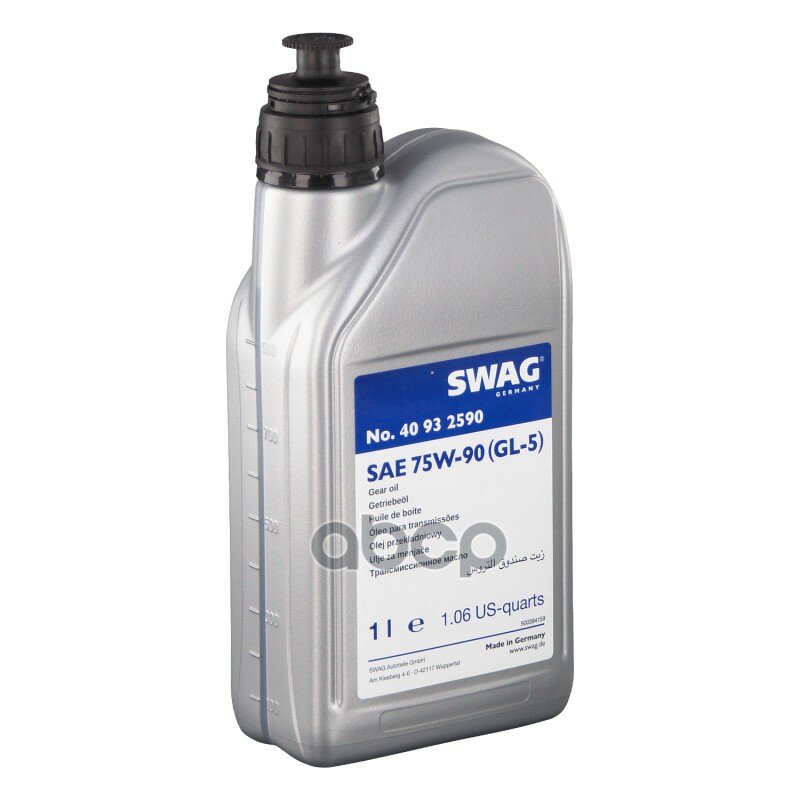 Масло трансмиссионное SWAG Gear Oil 75W-90