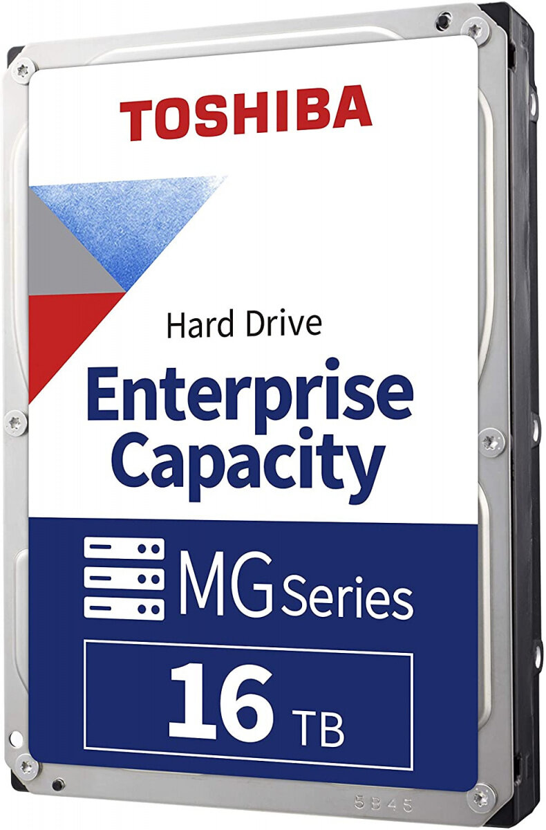 Жесткий диск 16TB Toshiba Enterprise Capacity (MG08ACA16TE) SATA, 7200 rpm, 512Mb buffer, 3.5"