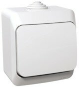 серия Schneider Этюд IP44 выкл 1кл белый ЛОТ 5 шт