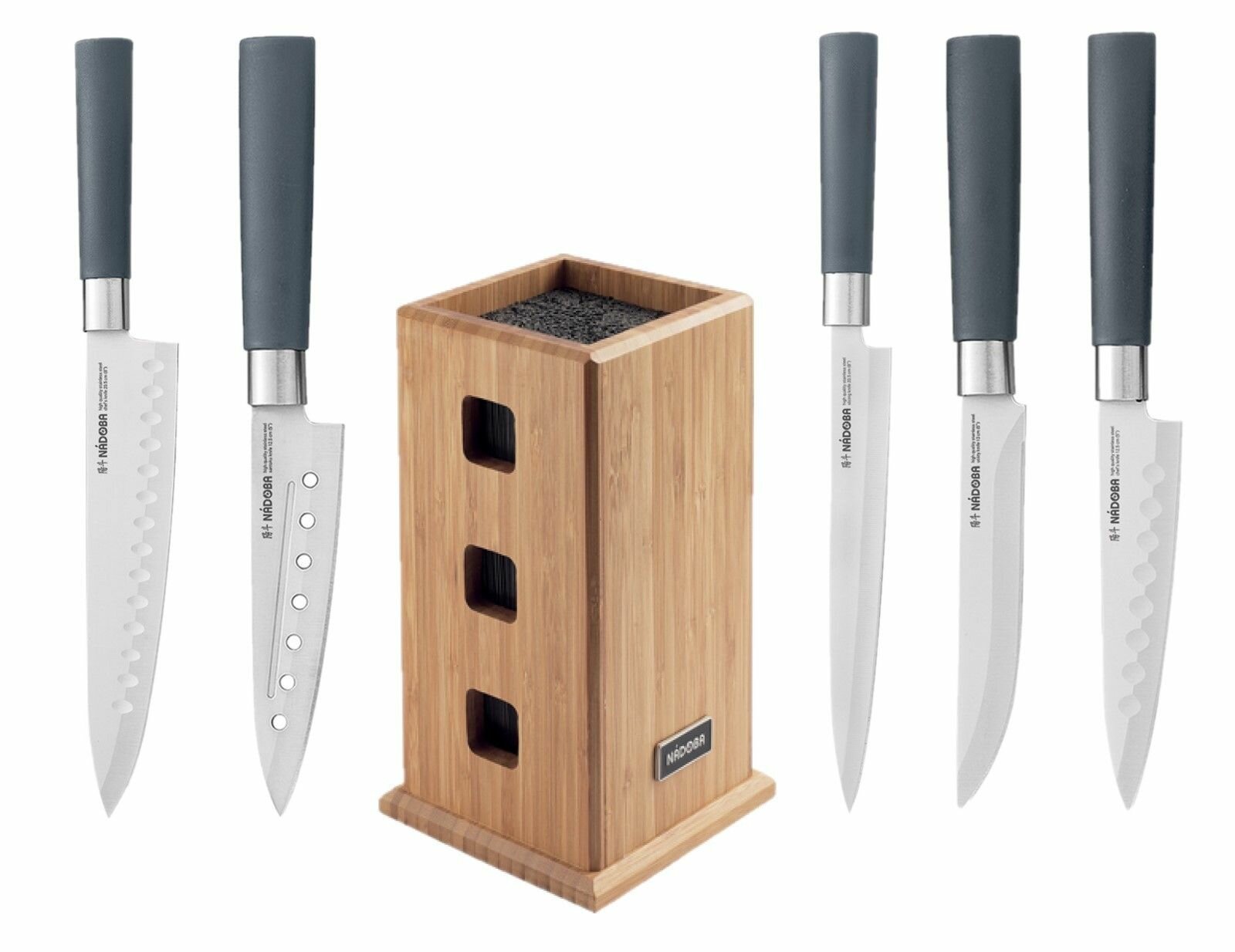 Набор ножей Nadoba серии HARUTO из 6 предметов