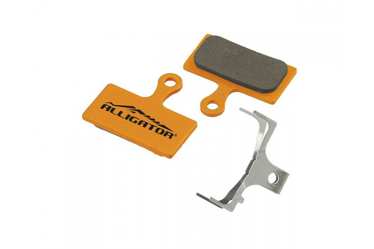 Торм. колод. 6-200261 диск. полимер. XTR 2011, BR-M985, BR-M988/ Deore XT BR-M785/ SLX BR-M666/ Alfine BR-S700 HK-VX055-DIY+ блистер ALLIGATOR