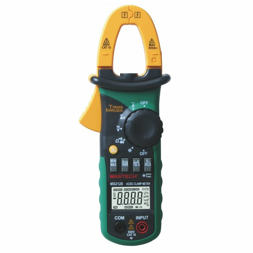 MASTECH MS2128 клещи токоизмерительные цифровые 00-00005475