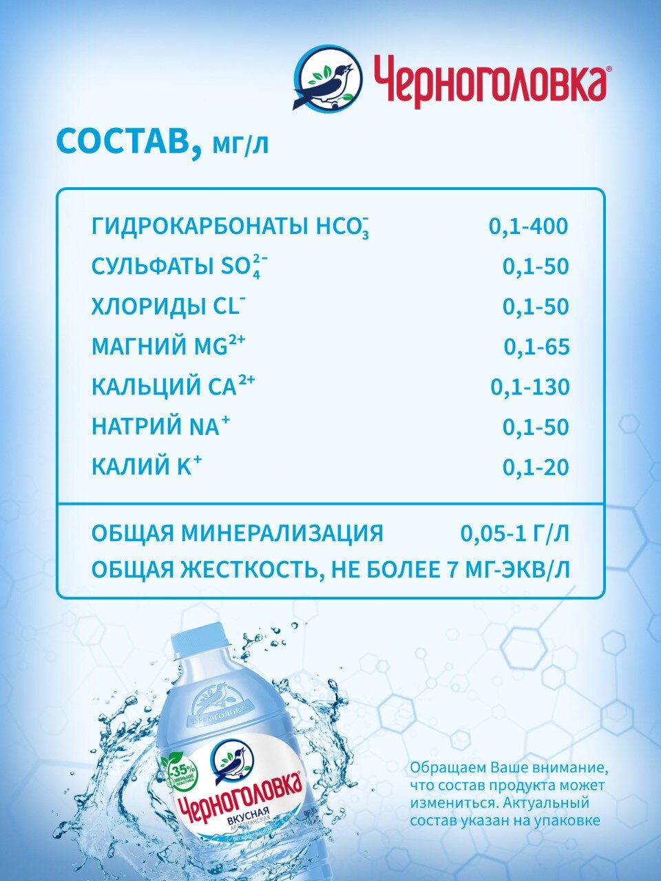 Вода Черноголовка детская в (одноразовой) таре 19 литров - фотография № 2