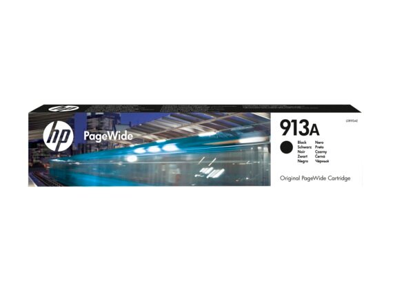 Картридж струйный HP 913A, black