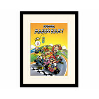 Принт в рамке Pyramid Mounted & Framed Prints: Super Mario Kart (Retro)