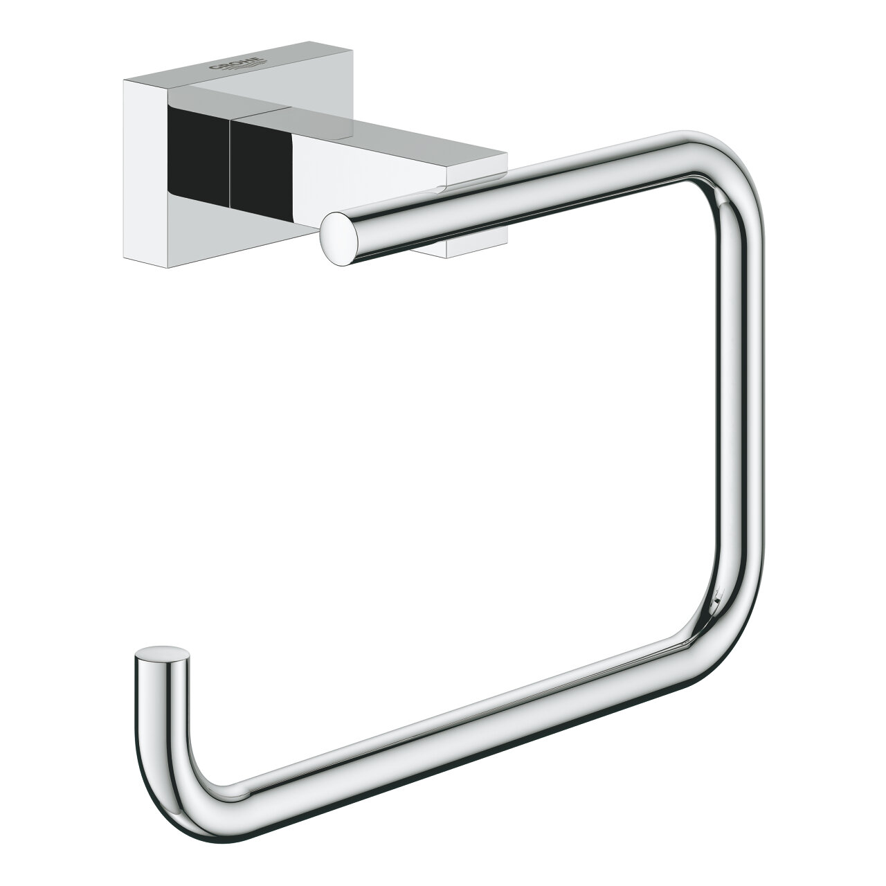 Держатель для туалетной бумаги Grohe Essentials Cube, без крышки, хром 40507001