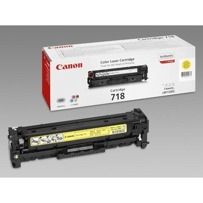 Расходный материал Canon clbp cartridge 718 Y eur 2659B002