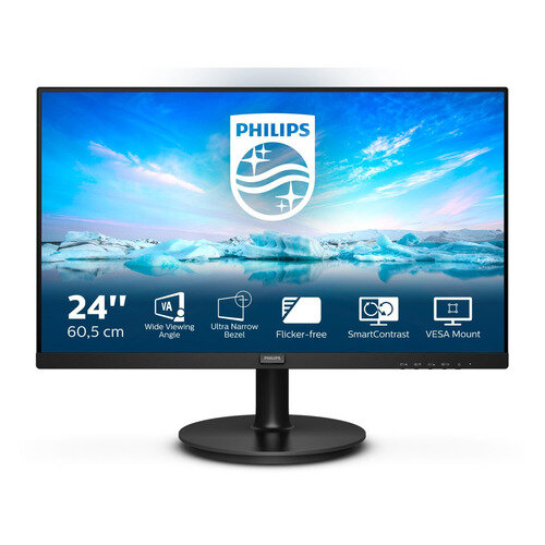 Монитор Philips 241V8L(00/01) 23.8", черный [241v8l/00]