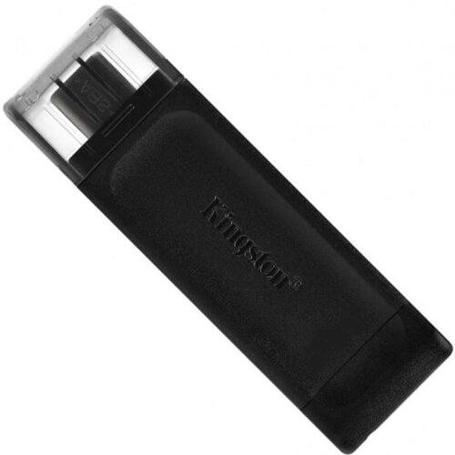 Флешка Kingston DataTraveler 70 DT70 Type-C 32 Гб usb 3.2 Flash Drive - черная