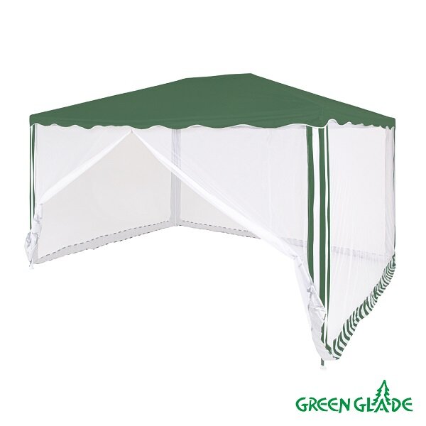 Шатер Green Glade 1088 со стенками и москитной сеткой 4 х 3 х 2.5 м