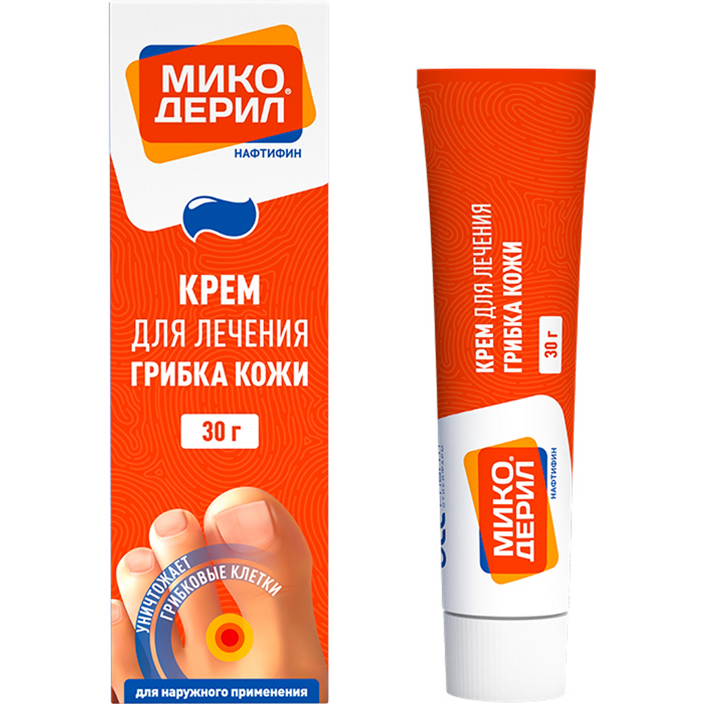 Микодерил, крем 1%, 30 г