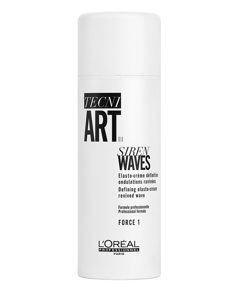 L'OREAL Tecni Art Эластичный крем Hollywood Waves Siren Waves для создания четко очерченных и упругих локонов, 150 мл