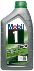 Моторное масло Mobil 1 0W-30 Fuel Economy/ESP LV, 1 л, синтетическое